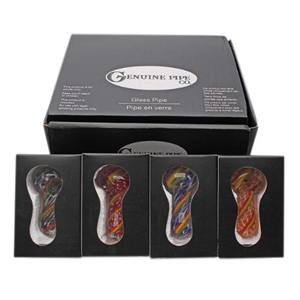 Glass Pipe Genuine Pipe Co 2.5" Rasta
