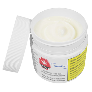 Proofly - Muscle Balanced 1:1 Body Cream -  Sativa 100G