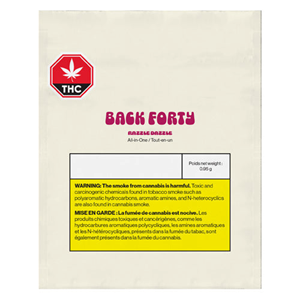 Back Forty - Razzle Dazzle Aio Disposable Pens - 0.95G