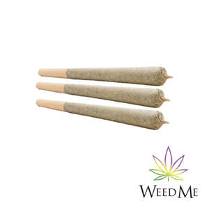 Weed Me - Powdered Donuts Pre-Roll 3x0.5-  Indica 1.5G