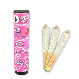 Dab Bods - Pink Goat 50S Triple Infused Pre-Rolls - 1.5G